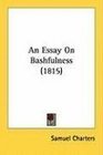 An Essay On Bashfulness