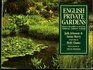 English Private Gardens Open to the Public in Aid of the National Gardens Scheme