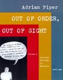 Out of Order Out of Sight Vol I Selected Writings in MetaArt 19681992