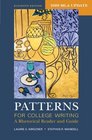 Patterns for College Writing with 2009 MLA Update A Rhetorical Reader and Guide