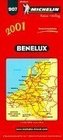 Michelin 2001 Benelux Map