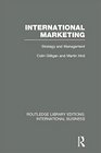 International Marketing  Strategy and Management