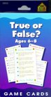 True False Game Cards Ages 68
