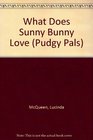 What Does Sunny Bunny Love?