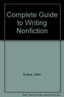 Complete Guide to Writing Nonfiction