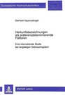 Herkunftsbezeichnungen als praferenzdeterminierende Faktoren Eine internationale Studie bei langlebigen Gebrauchsgutern