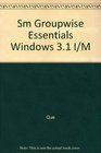 Groupwise Windows 31 Essentials Instructor