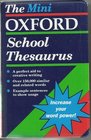 Mini Oxford School Thesaurus
