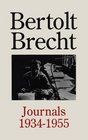 Bertolt Brecht Journals 19341955