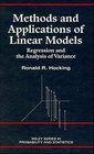 Methods and Applications of Linear Models Regression and the Analysis of Variance