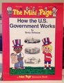 M/P Mini Page How The US Government Works