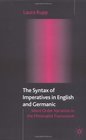 Syntax of Imperatives in English and Geramic Word Order Variation in the Minimalist Framework