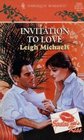 Invitation to Love (Sealed with a Kiss) (Harlequin Romance, No 3352)