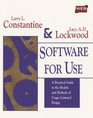 Software for Use A Practical Guide to the Models and Methods of UsageCentered Design