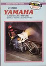 Yamaha Fj600 Xj550 and Xj600 19811992/M387
