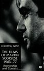 The Films of Martin Scorsese 196377 Authorship and Context