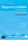 Opportunities Global UpperIntermediate Language Powerbook NE