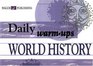 Daily WarmUps World History