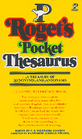 Roget Pocket Thesaurus