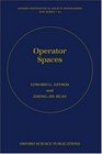 Operator Spaces