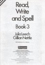 Read Write and Spell Stage Three Workbook