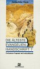 Die lteste Evangelien Handschrift Ein Qumran Fragement wird entschlsselt