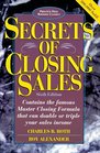 Secrets of Closing Sales  6th Edition