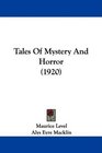 Tales Of Mystery And Horror