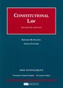 Constitutional Law 16th 2008 Supplement