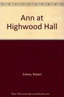 Ann at Highwood Hall  Poems for Children