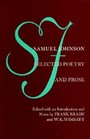 Samuel Johnson Selected Poetry and Prose