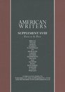 American Writers Supplement