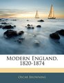 Modern England 18201874
