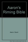 Aaron's riming Bible