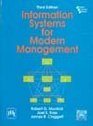 Information systems for modern management