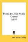Poems By John Vance Cheney