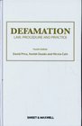 Defamation Law Procedure and Practice