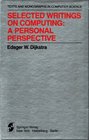 Selected Writings on Computing A Personal Perspective