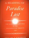 Reading of Paradise Lost