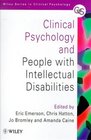 Clinical Psychology and People with Intellectual Disabilities