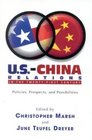 USChina Relations in the TwentyFirst Century Policies Prospects and Possibilities  Policies Prospects and Possibilities
