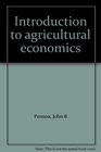 Introduction to agricultural economics