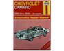Chevrolet Camaro 198290 All Models Automotive Repair Manual