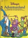 Disney's adventureland Including Robin Hood and the daring mouse The sword in the stone The wizards' duel The Aristocats