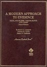 Modern Approach to Evidence