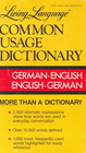 Living Language GermanEnglish Dictionary Living Language Common Usage Dictionaries