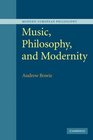 Music Philosophy and Modernity