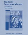 A Student's Solutions Manual for Graphical Approach to College Algebra