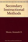 Secondary Instructional Methods