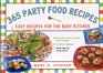 365 Party Food Recipes
